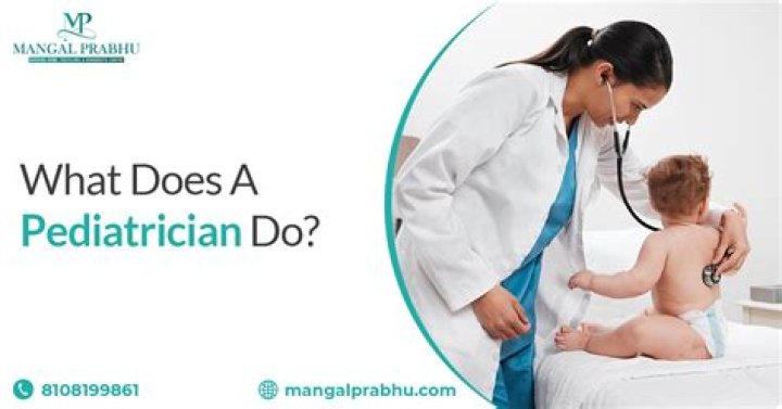 What do pediatricians do on a typical day?