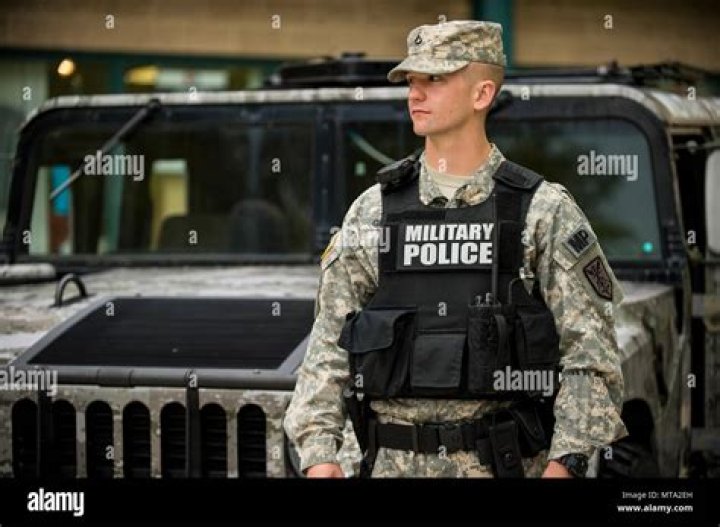 What do reserve military police do?