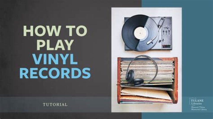 What do you play vinyls on?