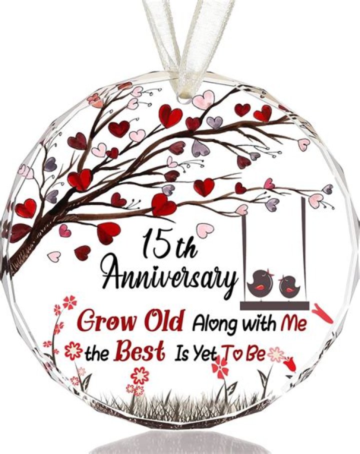 What do you say for 15th wedding anniversary?