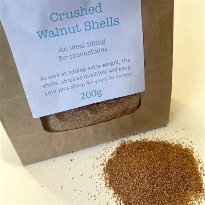 What do you use crushed walnut shells for?