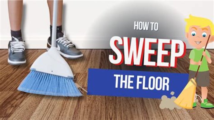 What do you use for sweeping the floor?