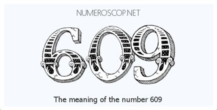 What does 609 mean?