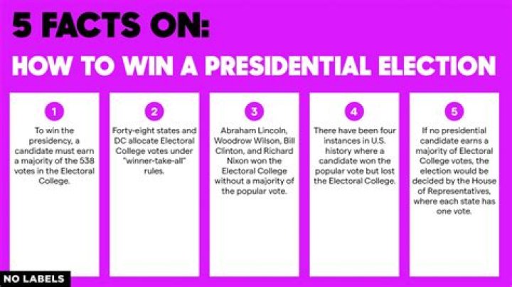 What does a candidate need to win an election?