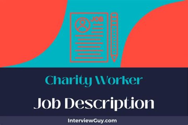 What does a charity worker do?