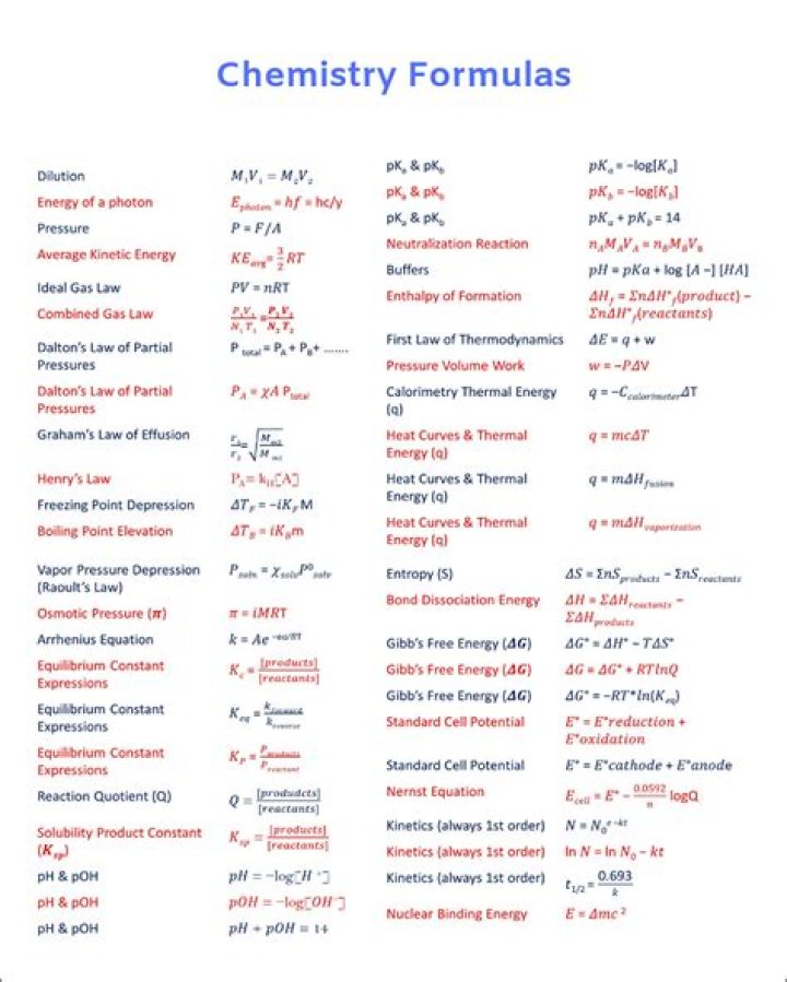 What does a Chem 12 consist of?
