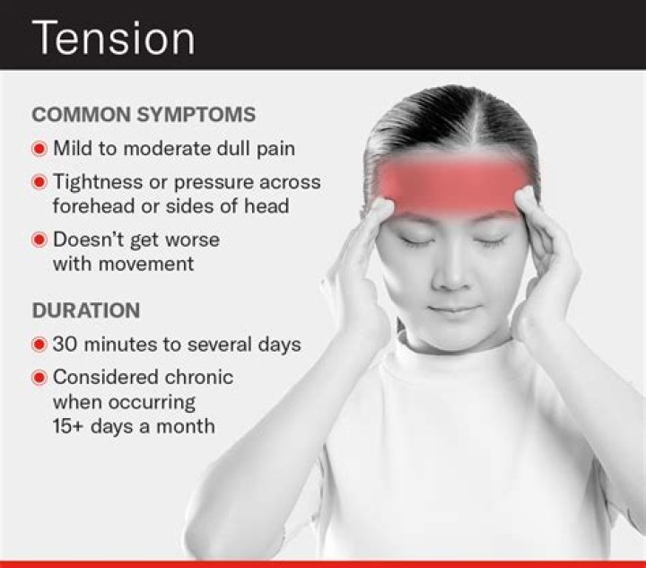 What does a constant pressure headache mean?