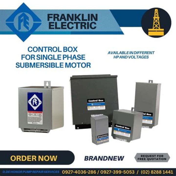 What does a Franklin Electric control box do?