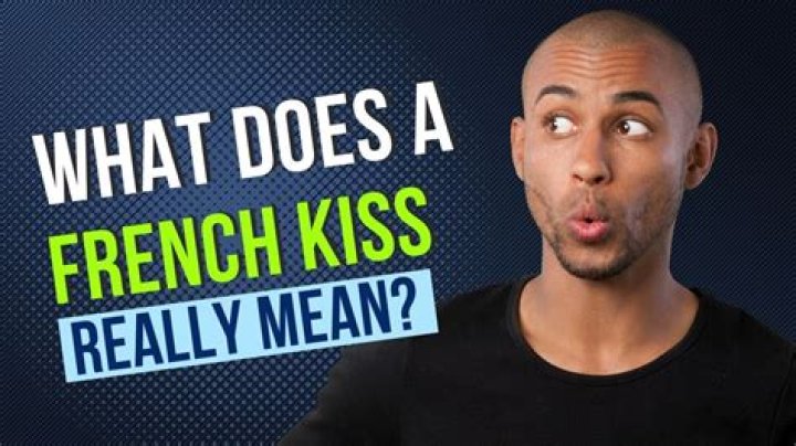 What does a French kiss mean to a guy?