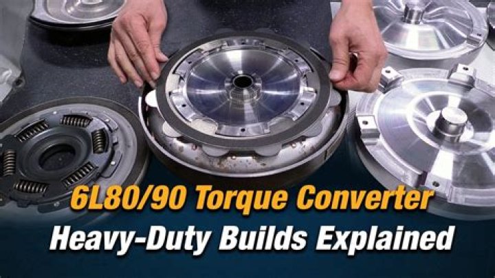 What does a heavy duty torque converter do?