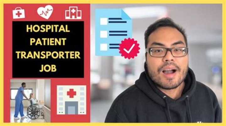 What does a hospital transporter make?