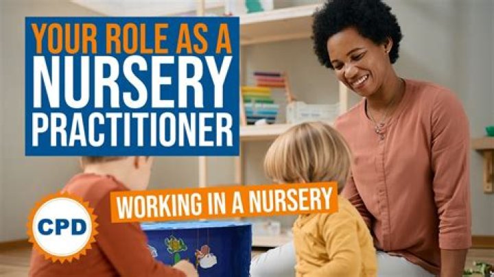 What does a nursery nurse do in a nursery?