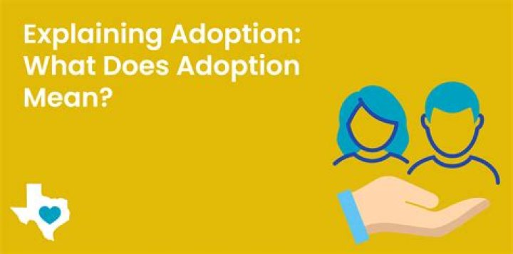 What does adoption mean in biblical times?