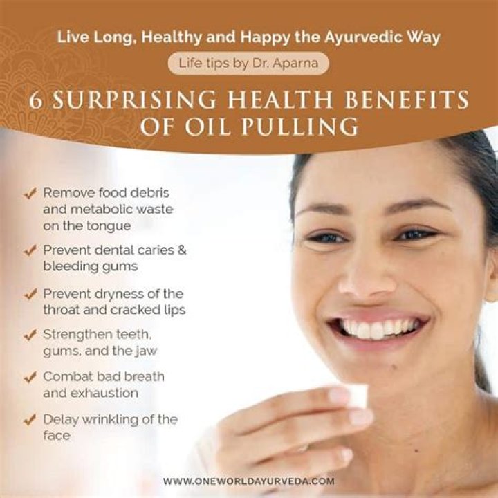 What does Ayurveda say about oil pulling?