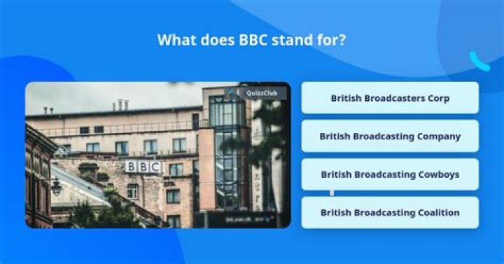 What does BBC stand for in school?
