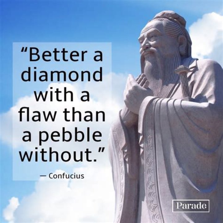 What does Confucius say about the future?