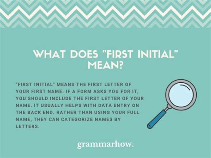 What does First ie mean?