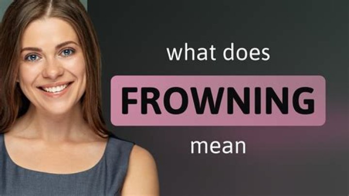 What does frowned upon mean in English?