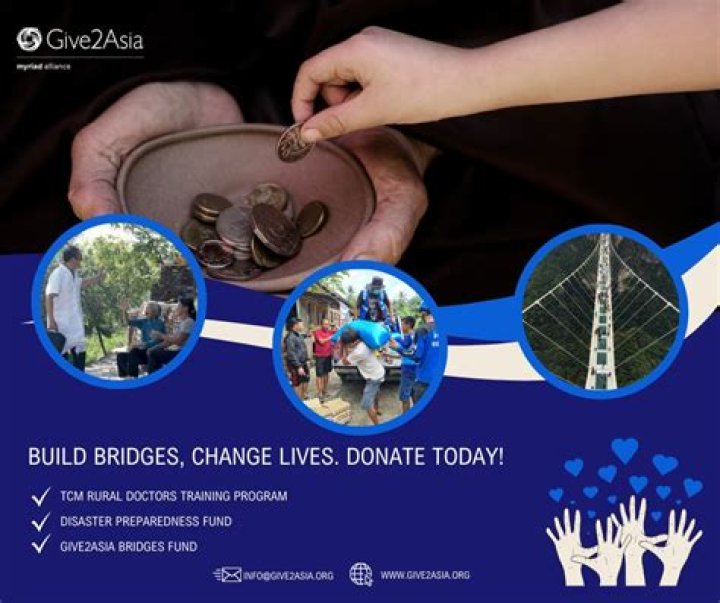 What does Give2Asia do?