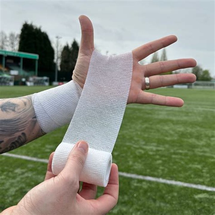 What does goalkeeper finger tape do?