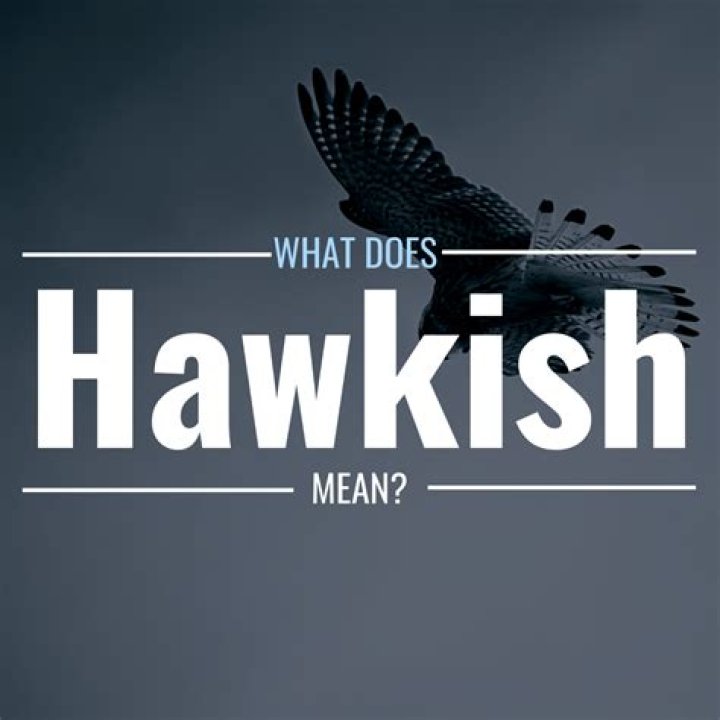 What does hawkish mean in English?