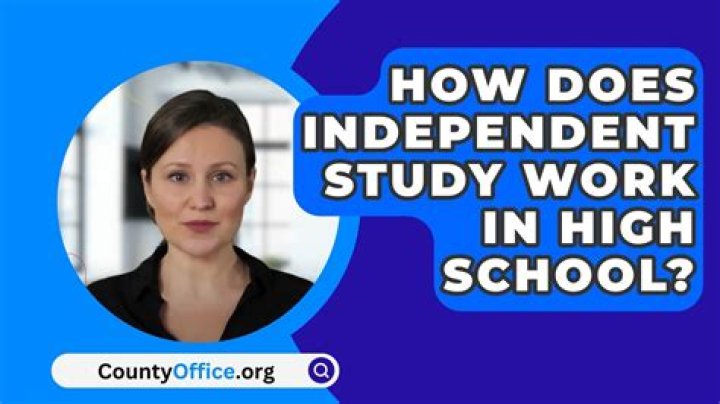 What does Independent Study involve?