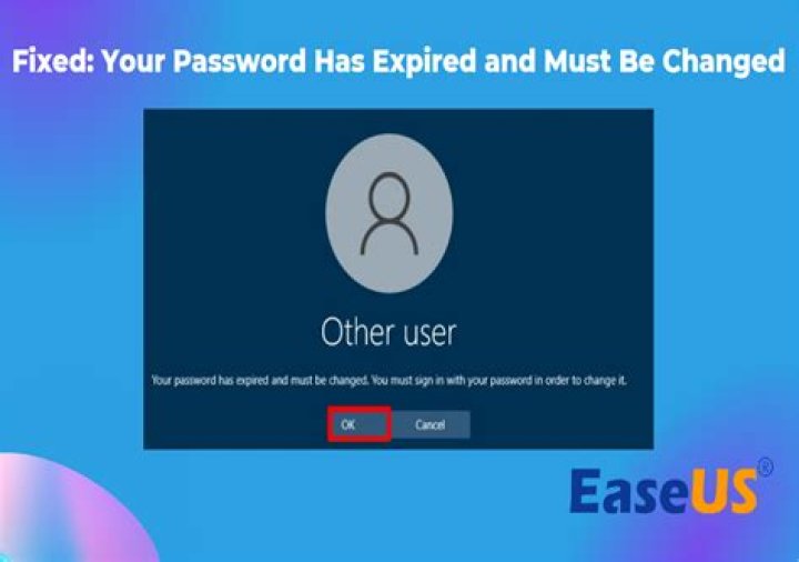 What does it mean that my password has expired?