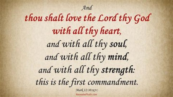What does it mean to love the Lord with all your strength?