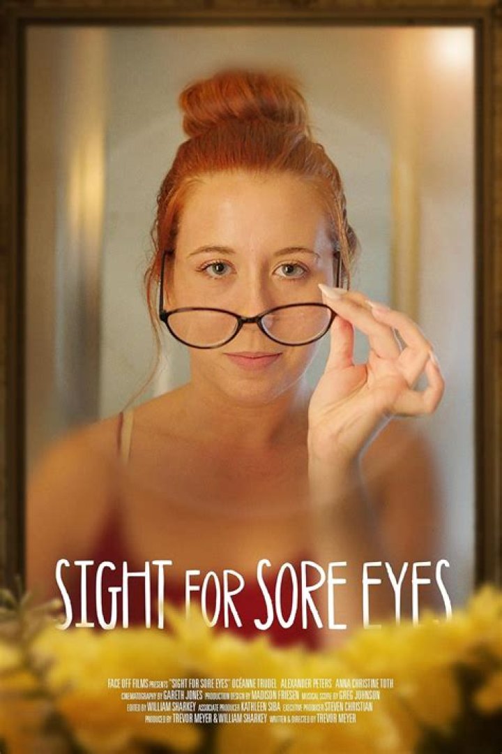 What does it mean when you say you are a sight for sore eyes?