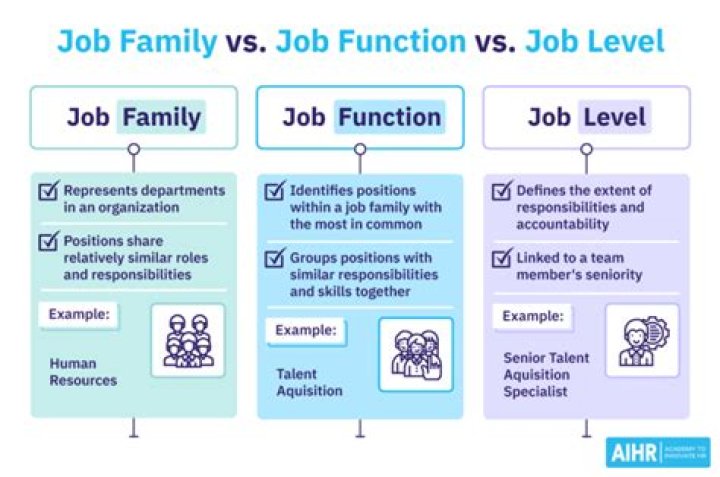 What does job function mean example?