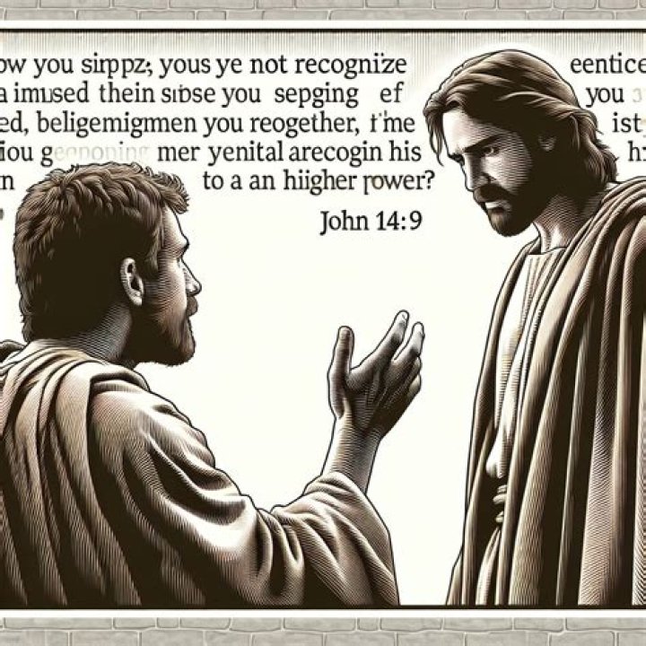 What does John 14 1 say in the Bible?