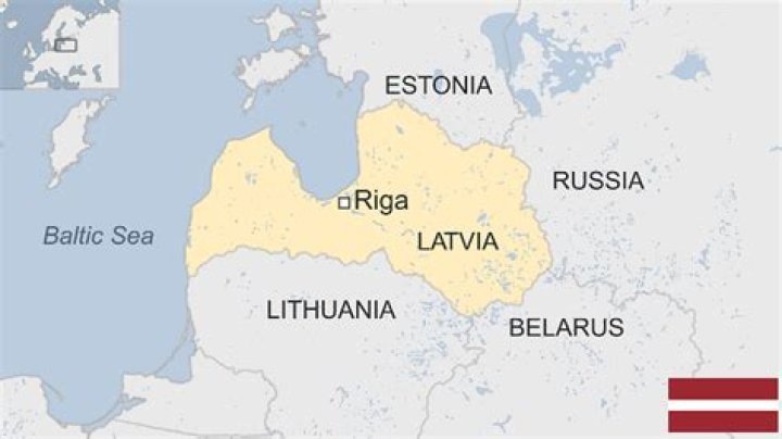 What does Latvia import from Russia?