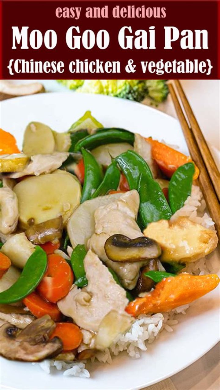 What does moo goo gai pan mean in Chinese?