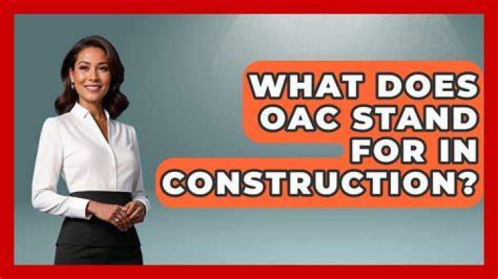 What does OAC stand for?