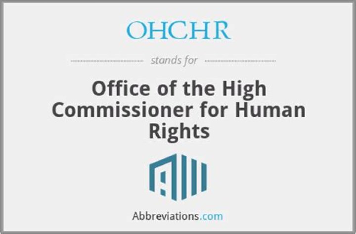 What does Ohchr stand for?