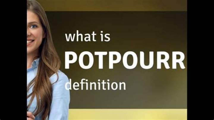 What does potpourri mean in music?
