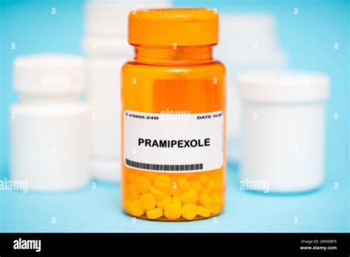 What does pramipexole do to the body?