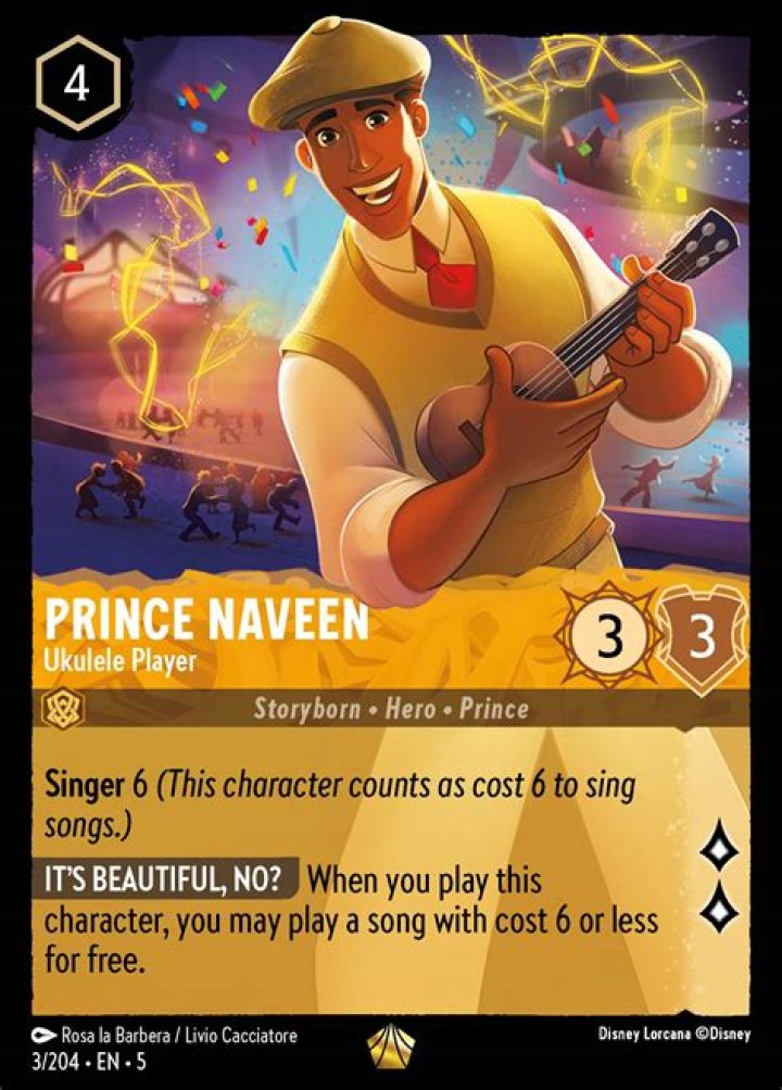 What does Prince Naveen always say?