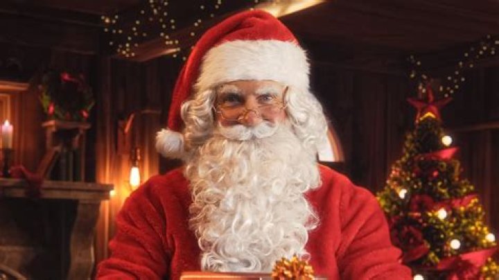 What does Santa look like?
