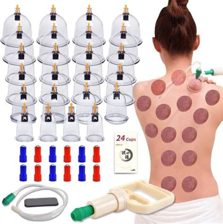 What does suction cup therapy do?