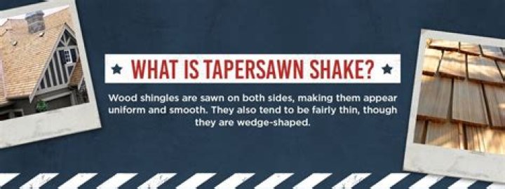 What does Tapersawn mean?
