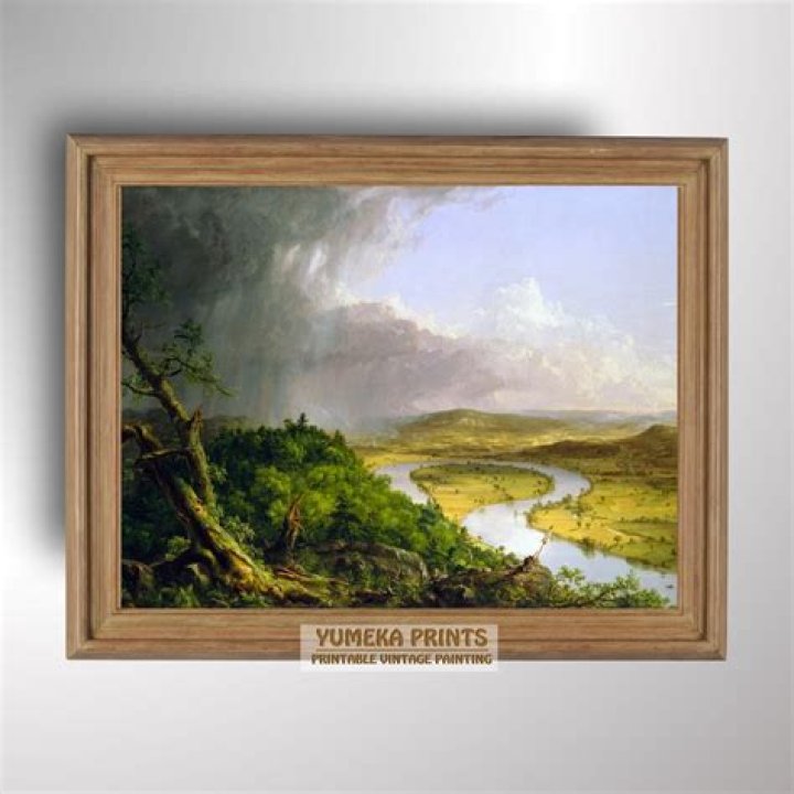 What does The Oxbow painting represent?