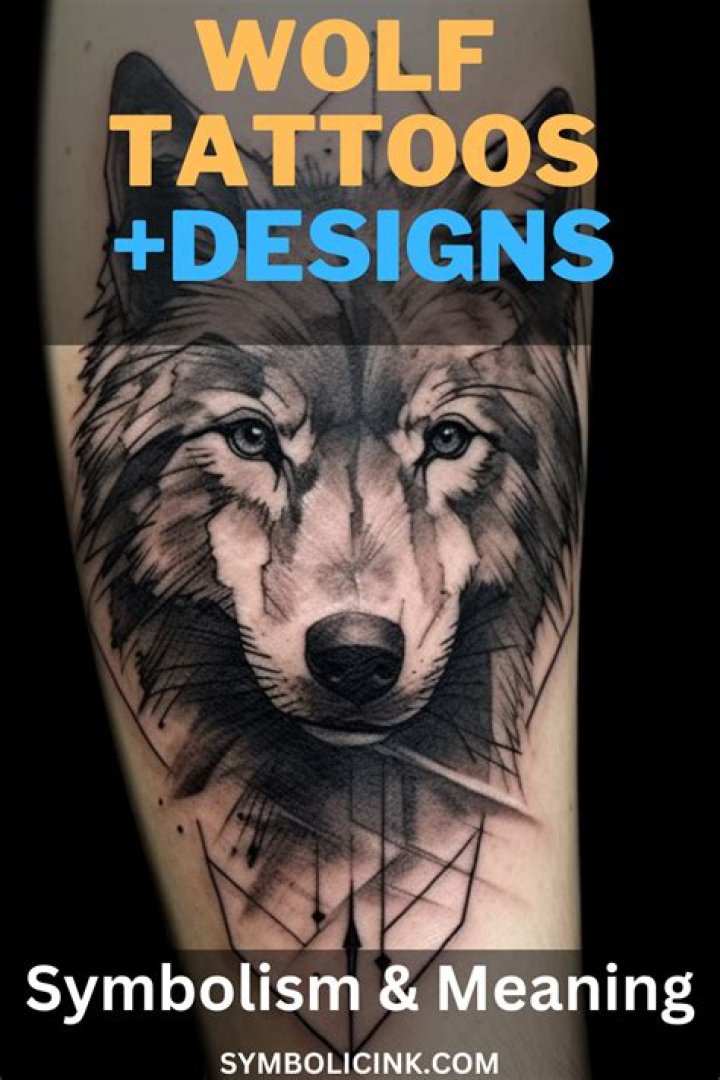 What does the wolf tattoo mean on a man?