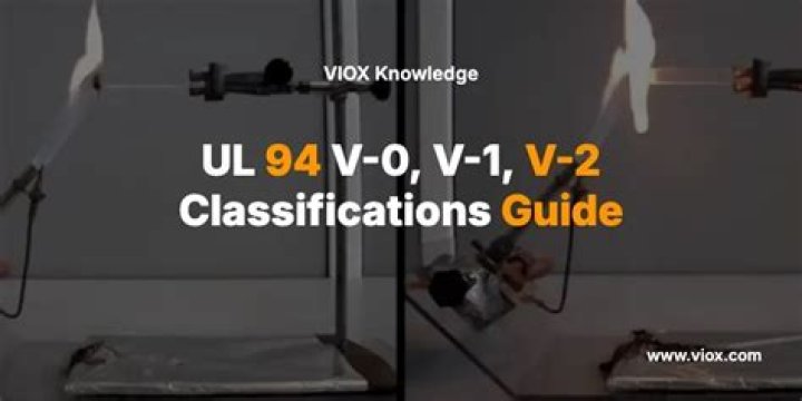 What does UL 94 V0 mean?