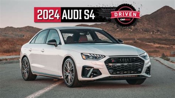 What engine does an Audi S4 have?