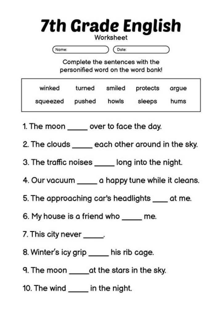 What English do 8th graders learn?