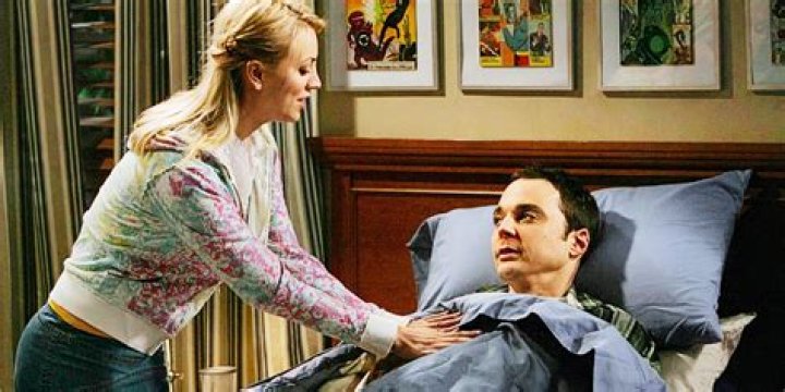 What episode does Sheldon sleep with Amy?
