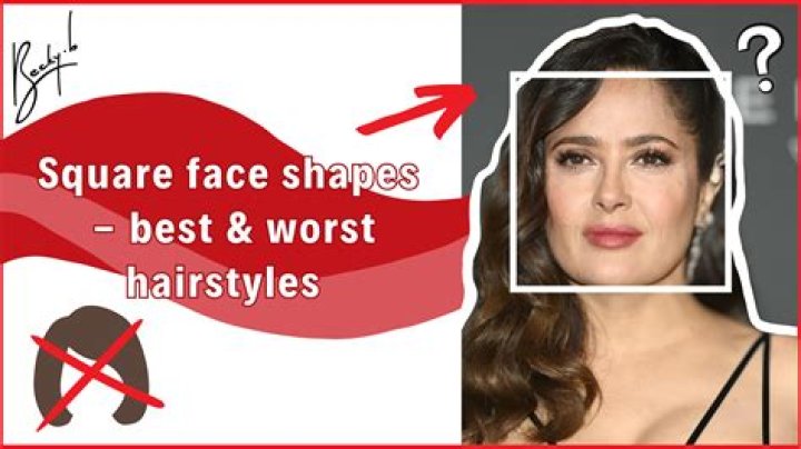 What eyebrow shape is best for a square face?