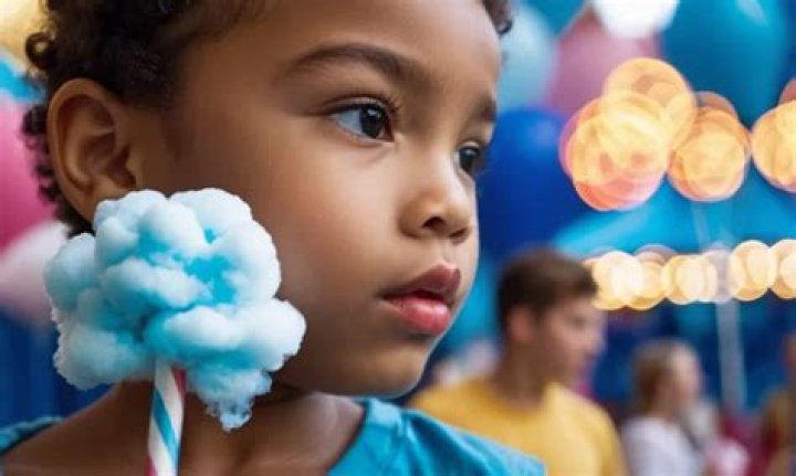 What flavor is blue cotton candy?