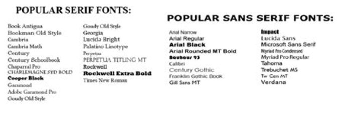 What font is used for rock and roll?